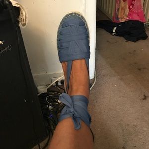Denim sandals